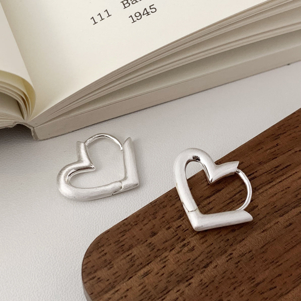Simple Fashion Commuter Light Luxury High-grade Brushed Earrings