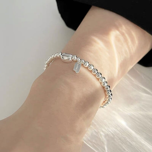 Bracelets de minorité de luxe féminins à perles légères simples