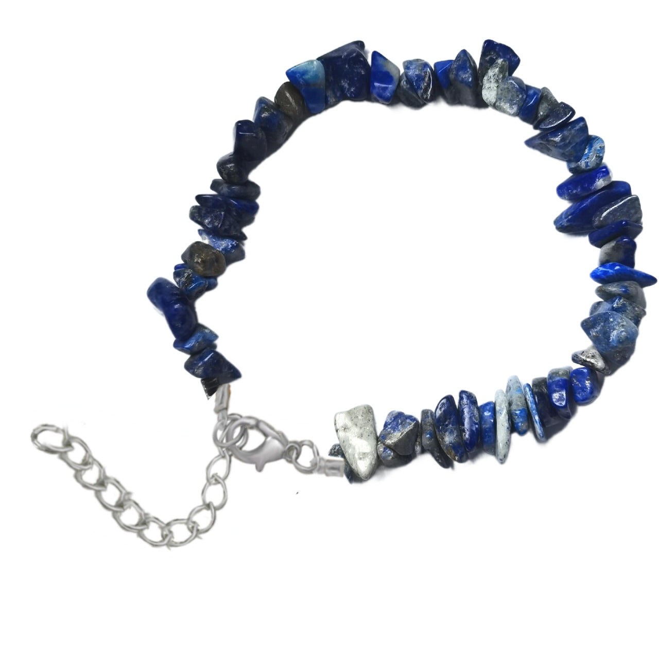 Natural Crystal Agate Gravel Stone Irregular Bracelets