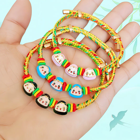 Colorful Wire Carrying Strap Adult Perfume Bag Dragon Boat Festival Bracelets