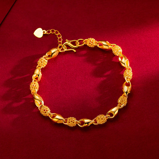 Damen-Armbänder aus Gold, hochwertig, exquisit, im weiblichen Ethno-Stil