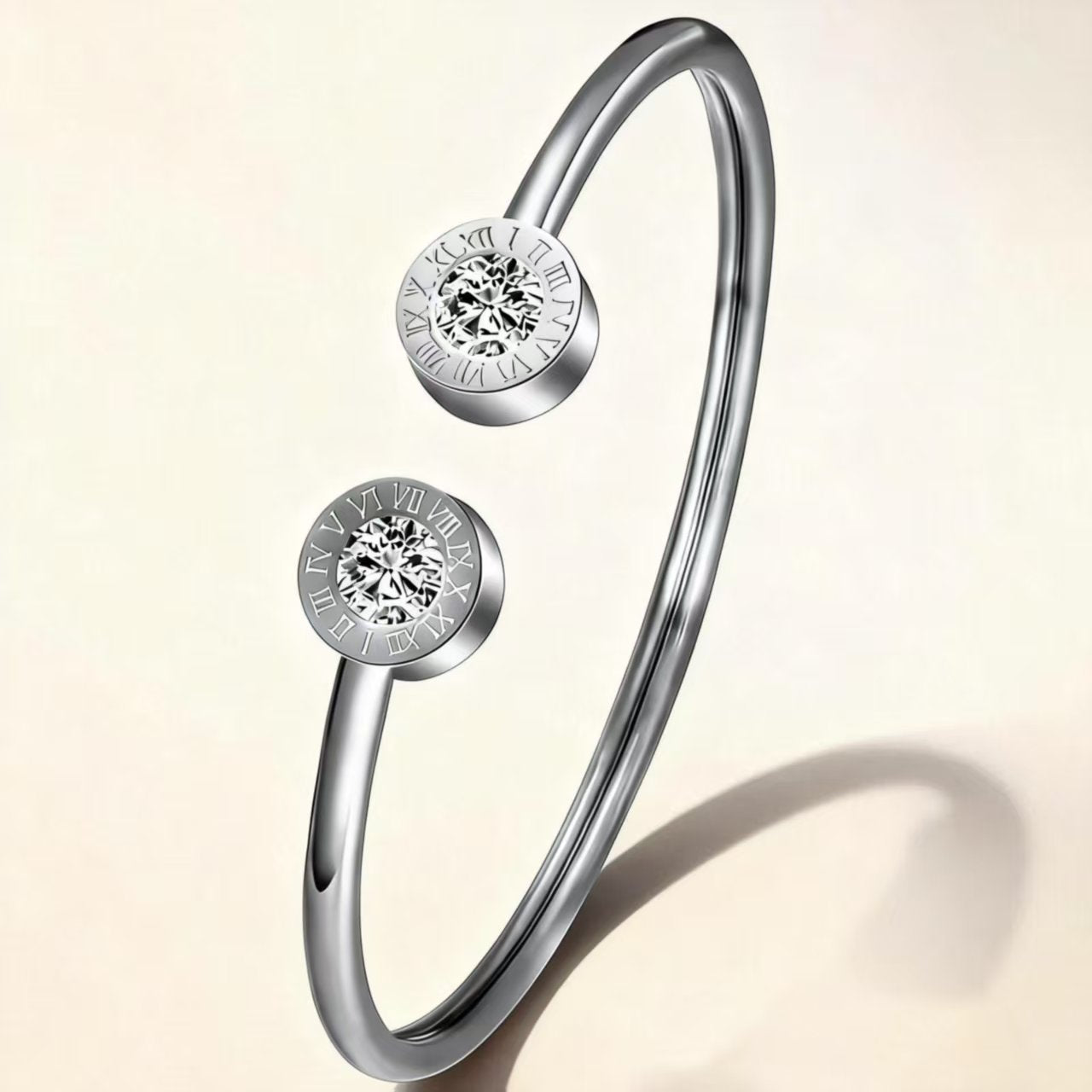 Titanium Steel Female Diamond High-grade Stainless Bracelet
