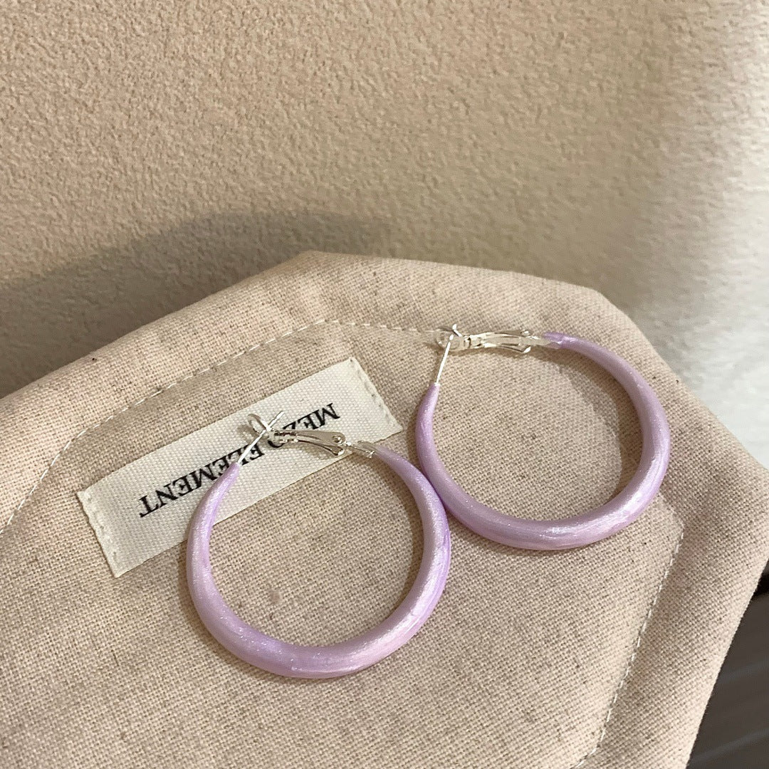 Ear Korean Simple Versatile Blooming Unique Beautiful Hot Stud Earrings