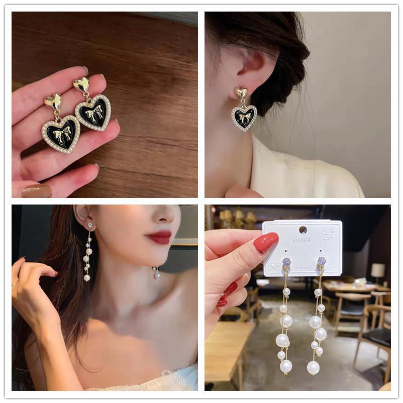 Women's Light Luxury Elegant Elegance Retro Bow Earrings