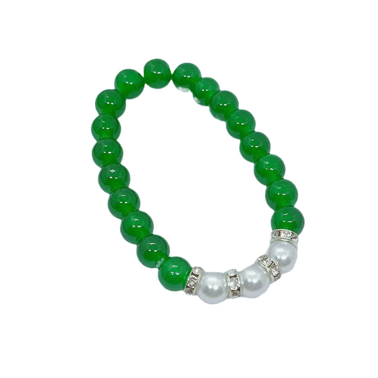 Three-piece Emerald Mother's Day Gift Live Broadcast Jewelry Set