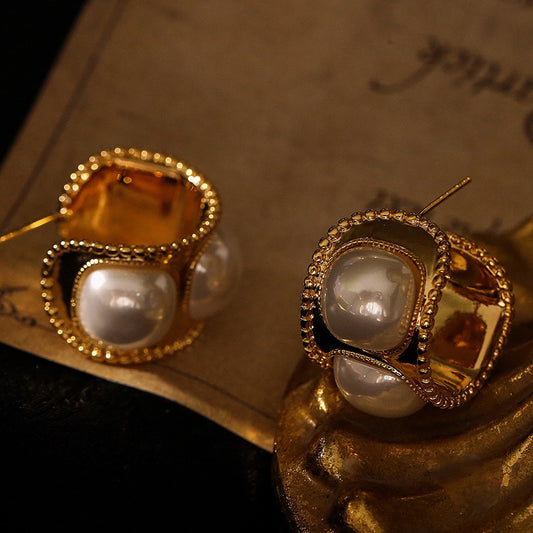 Women's Pearl For Trendy Light Luxury High-grade Earrings