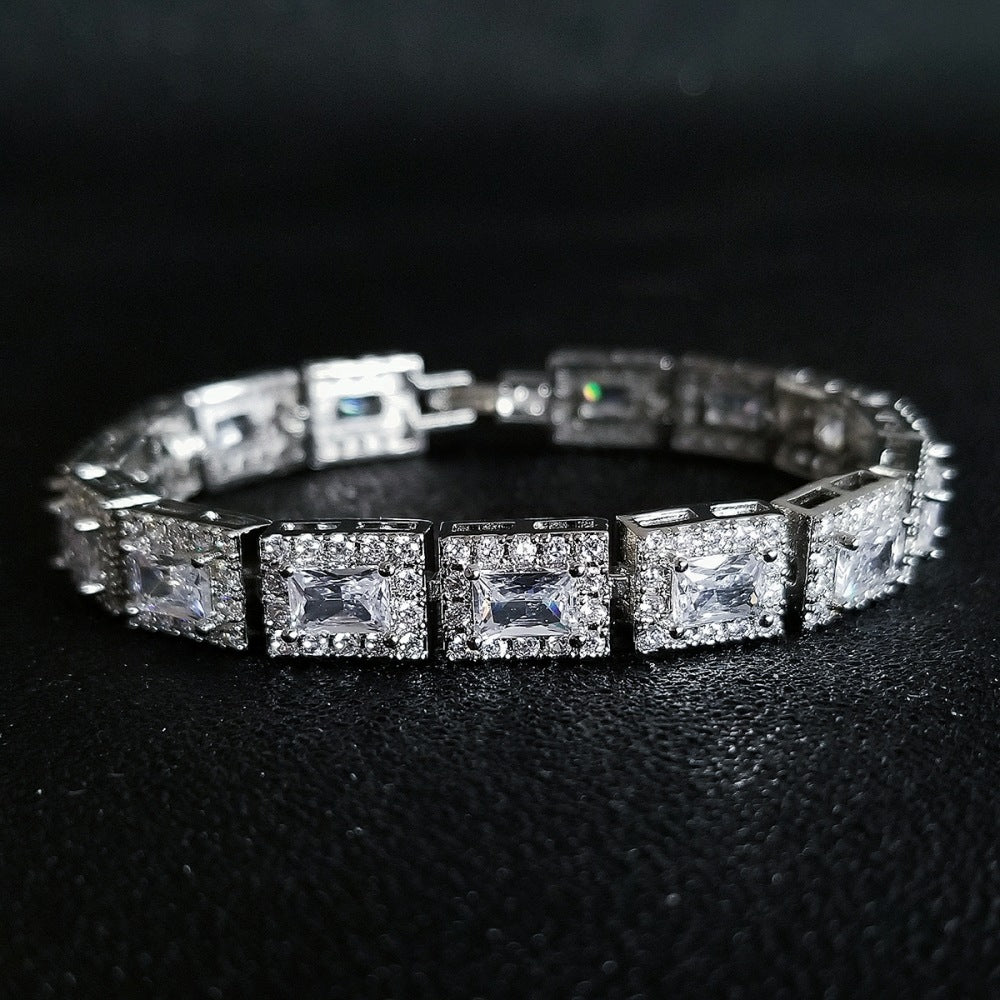 Women's Popular Full Rhinestone Design Niche Bracelets