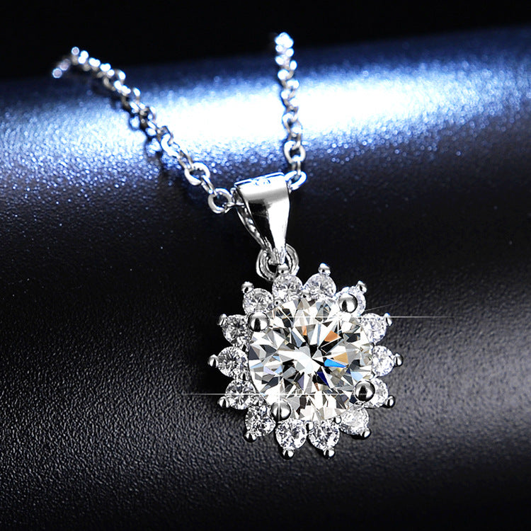 Live Streaming On Imitation Moissanite Swan Necklaces