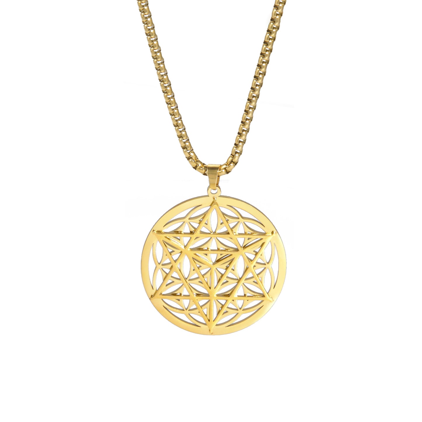 Real Gold Plating Cutting Hollow Pendant Material Necklaces