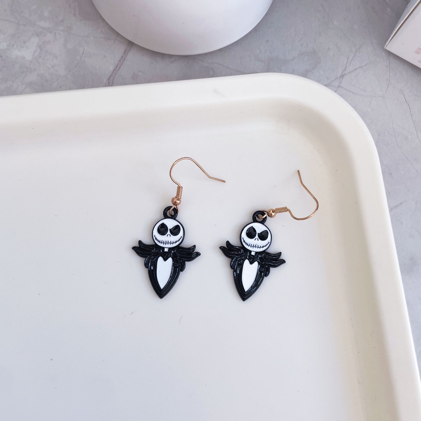 Halloween Pumpkin Skull Personality Cartoon Ghost Earrings