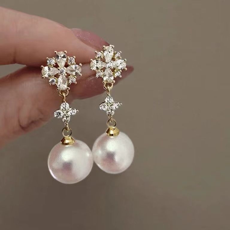Draping Effect Super Fairy Spring Fresh Mori Ear Elegant Rings