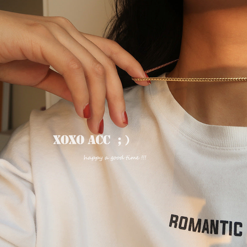 Women's Cuban Link Chain Hip Hop Cool Lovers Wild Necklaces