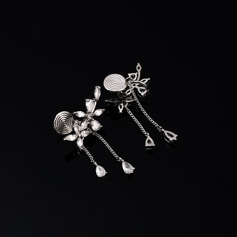Fairy One-piece Mosquito Coil Female Sweet Tassel Earrings