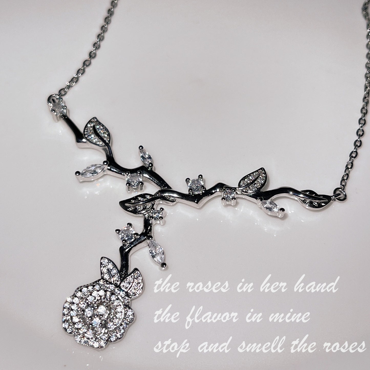 Temperament Jardin Monet Rose Super Classic Jewelry Set