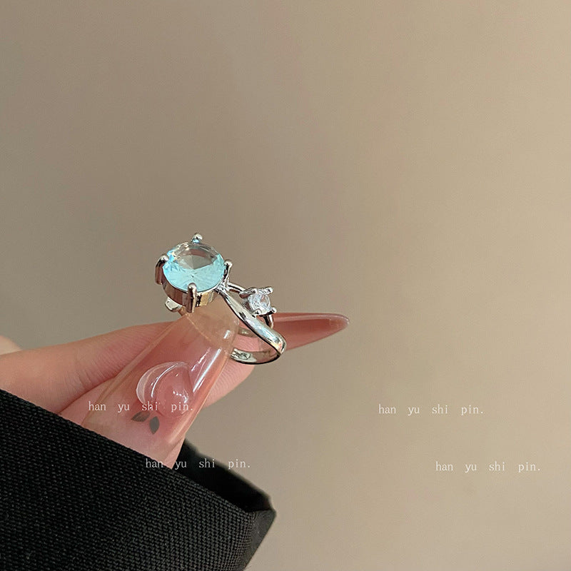 Design Simple Zircon U-shaped Daily Commuting Ear Clip