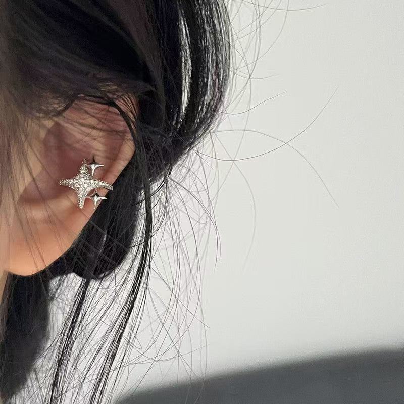 Niche High-grade Sweet Cool Style Without Pierced Ear Clip