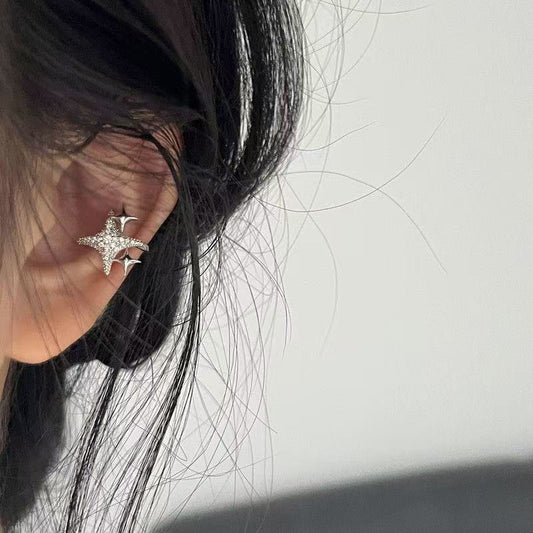 Niche High-grade Sweet Cool Style Without Pierced Ear Clip