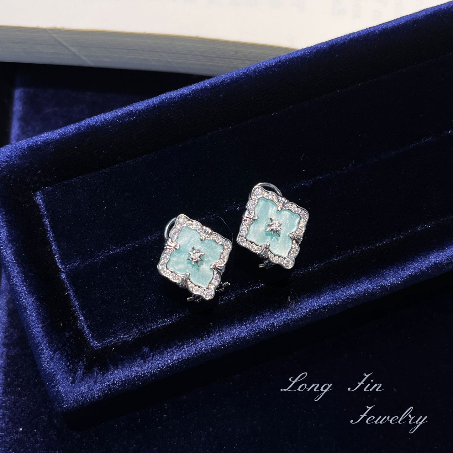 Sea Salt Lemon Mint Cloth Style Fresh Live Jewelry Set