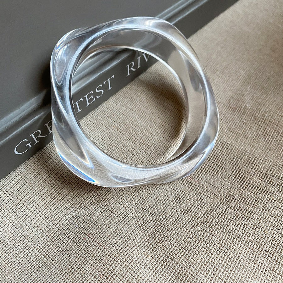 Irregular Resin Mori Style Simple Commute Light Bracelets