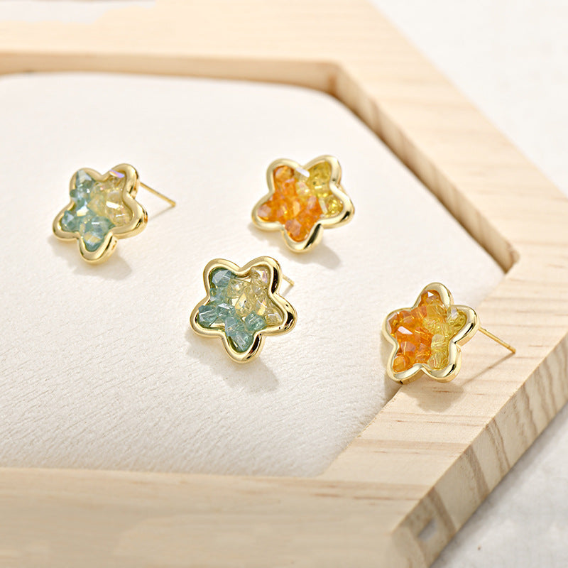 Women's High Sense Korean Fashion Dopamine Cute Sweet Rings