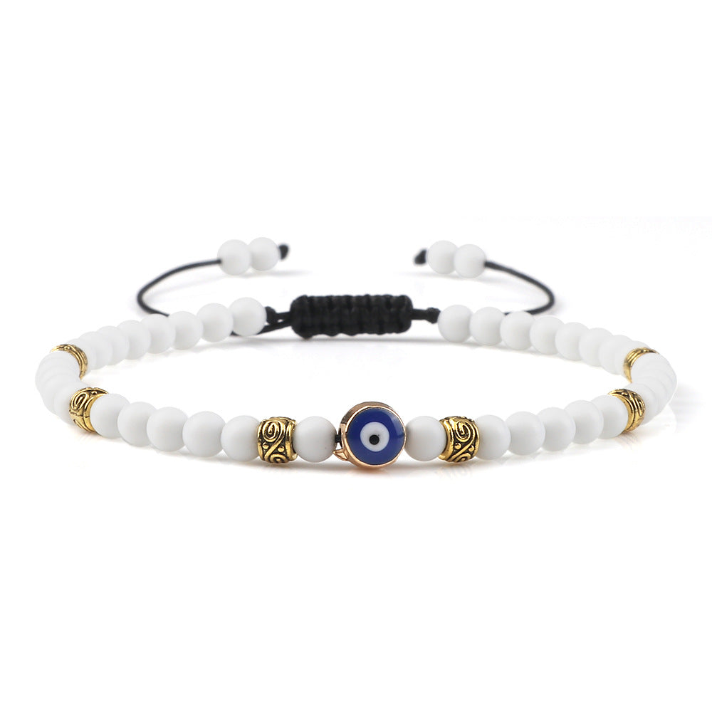 Eye Vintage Devil's Girlfriends Beaded Weave Bracelet