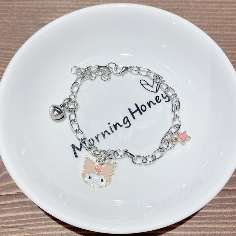 Bell Gift Cartoon Couple Stall Niche Bracelets