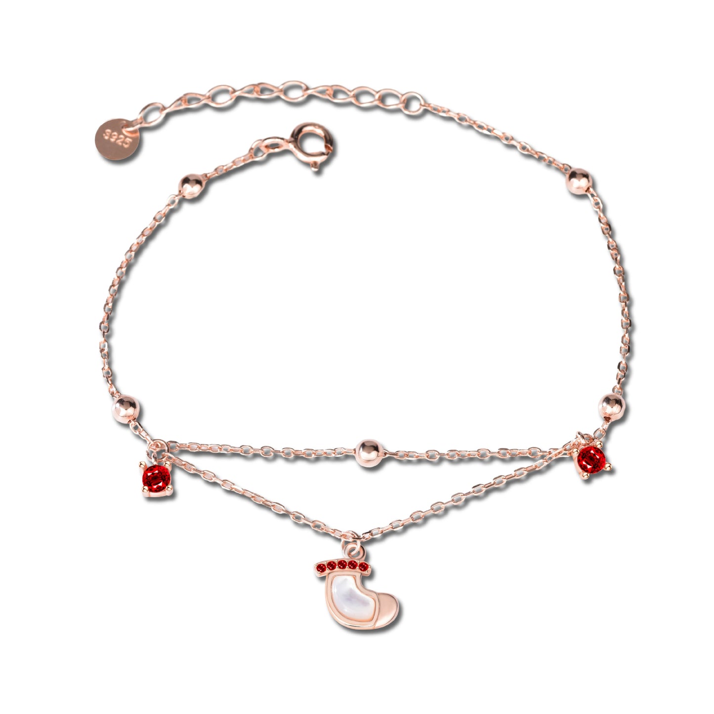 Damen-Perlenfalten-Quasten-Ornament, elegante Glücksperlen-Armbänder