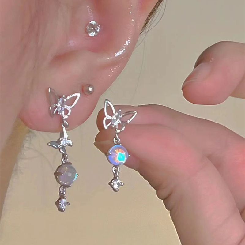 Mosquito Coil No Pierced High-grade Sense Pearl Vintage Flower Ear Clip