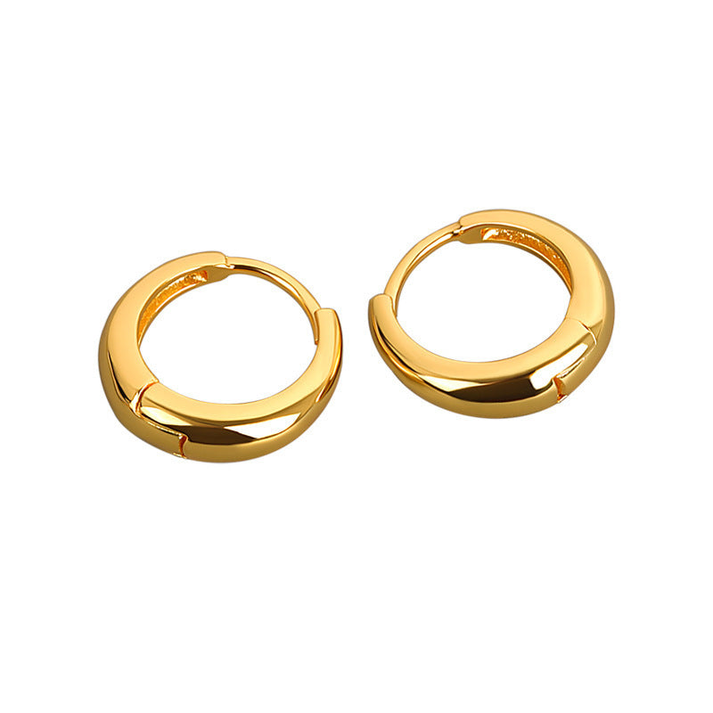 Women's Trendy Electroplated Exquisite Three-piece Personalized High Earrings