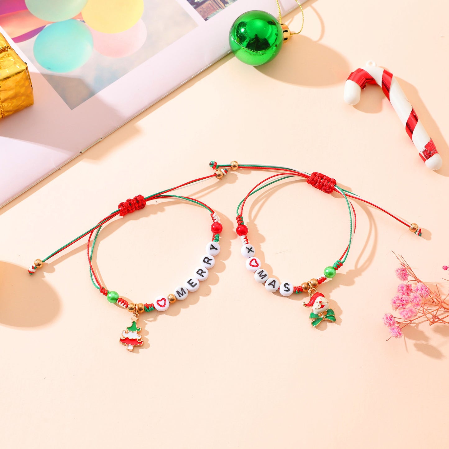 English Letters Carrying Strap Creative Tree Bracelets