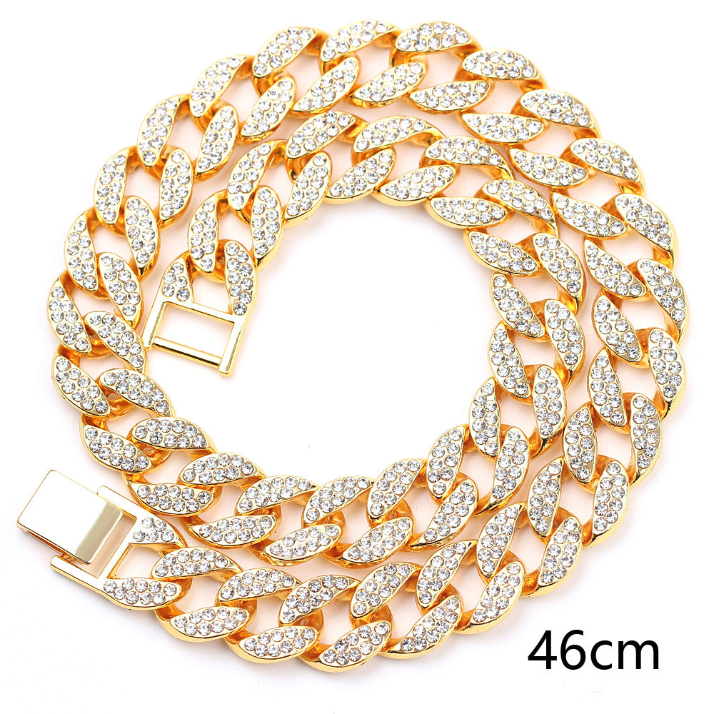 Men's Cuban Link Chain Hipster Accessories Hip Necklaces