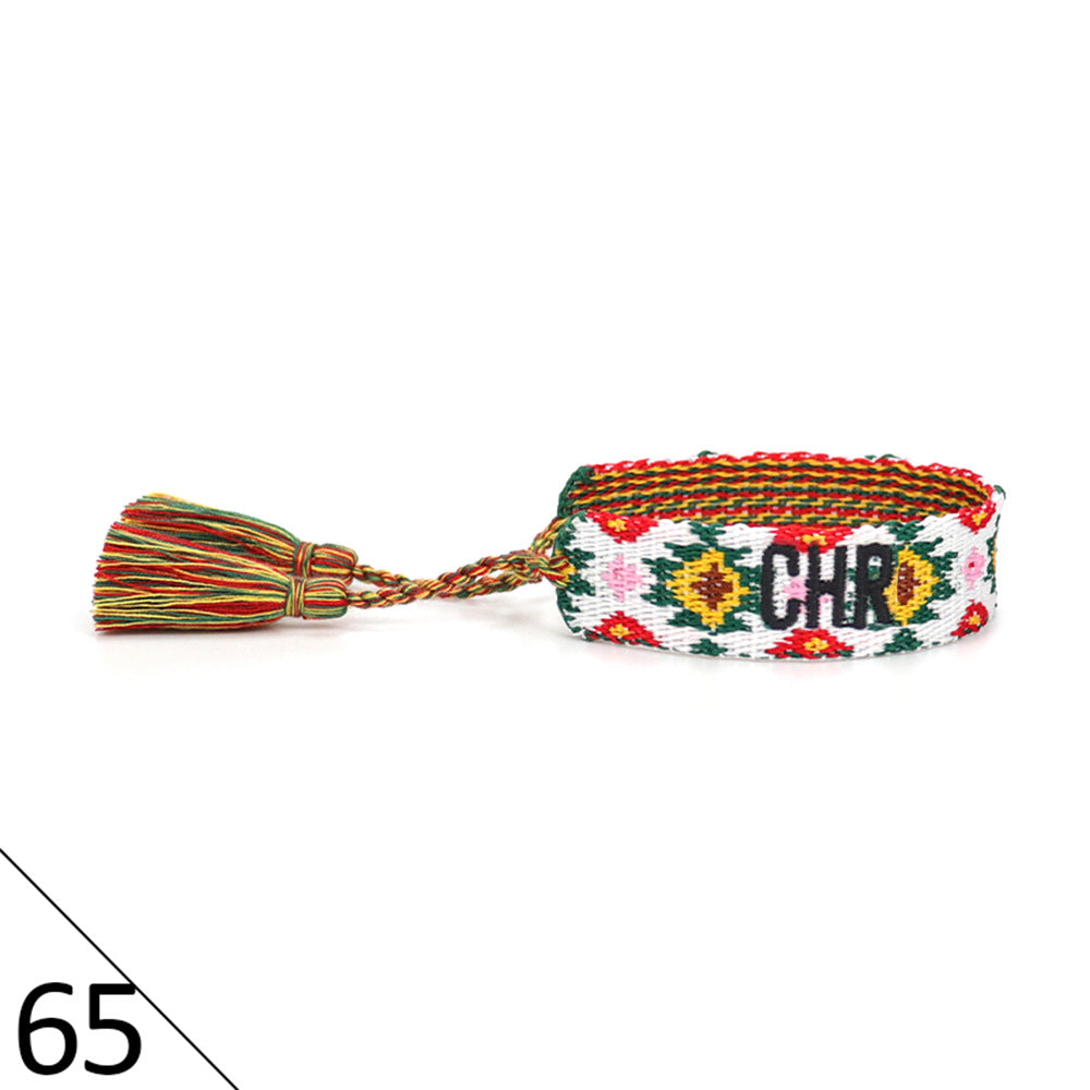 Hand Weaving Fashion Simple Wrist Strap Bracelets