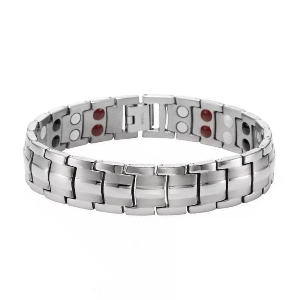 Women's & Men's Leaf Inlaid Rhinestone Outdoor Fashion Detachable Bracelet