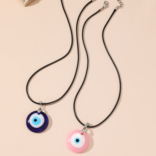 Turkish Devil's Eye Pendant Evil Good-looking Personalized Hip Necklaces