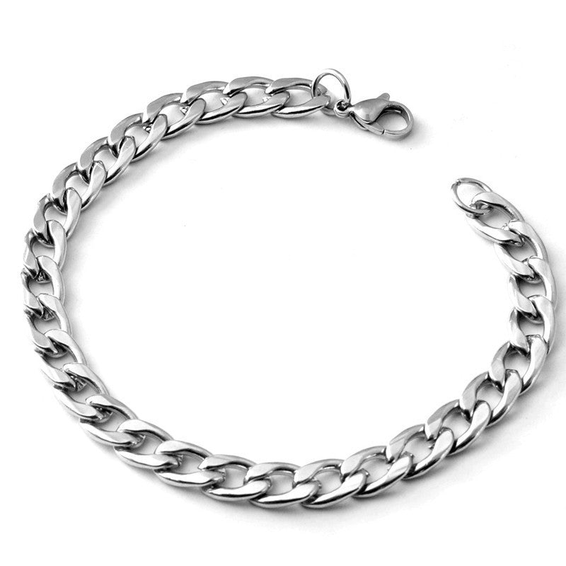 Women's & Men's & Stainless Steel Simple Trendy Titanium No Fading For Necklaces