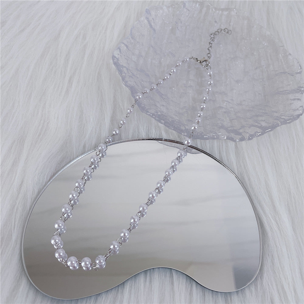 Sweet Temperament Small Pearl Female Affordable Luxury Fashion Niche Necklaces