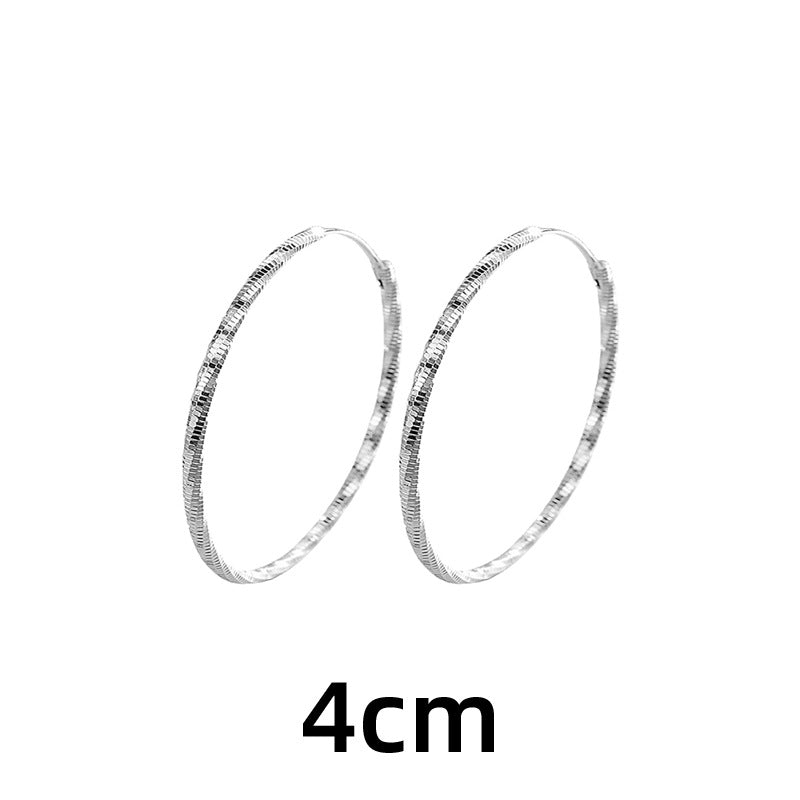 Flash Starry Sky Clip Style Classy Face Ear Buckle