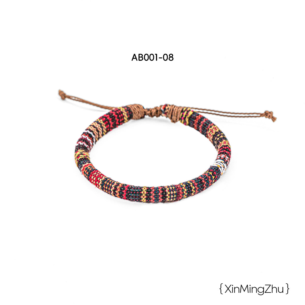 Bohemian Ethnic Style Colored Friendship Fabric Bracelets