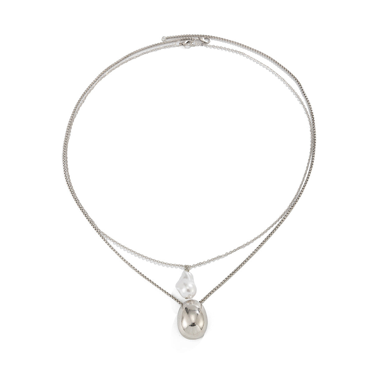 Personalized Long Alloy Light Luxury Design Necklace