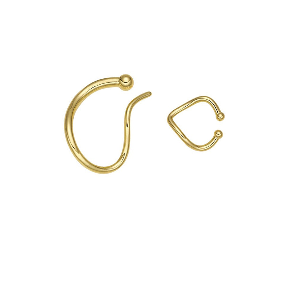 Metal Female Without Pierced Minority Design Simple Ear Clip