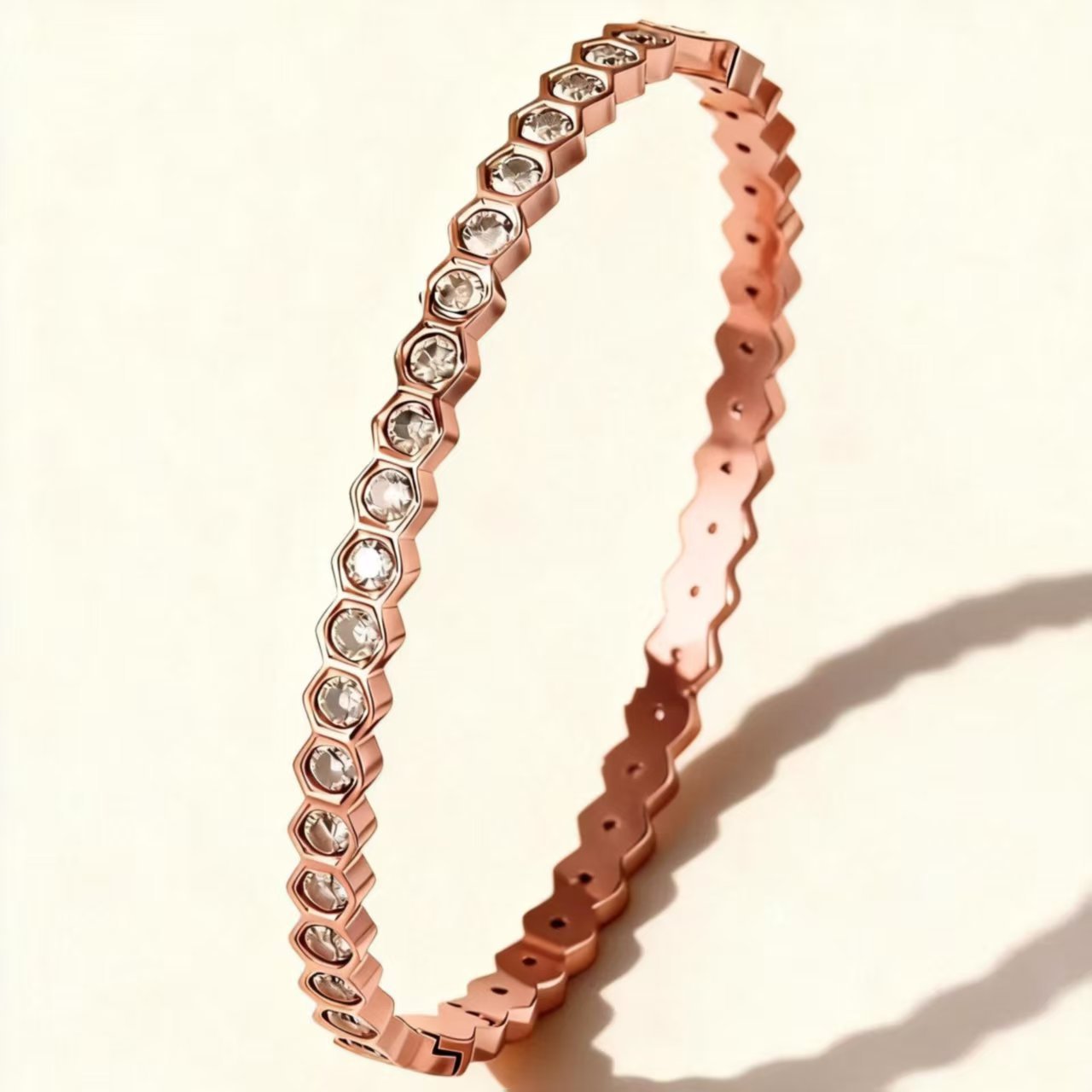 Innovative Stainless Steel Titanium Fashion Gold-plated Bracelets