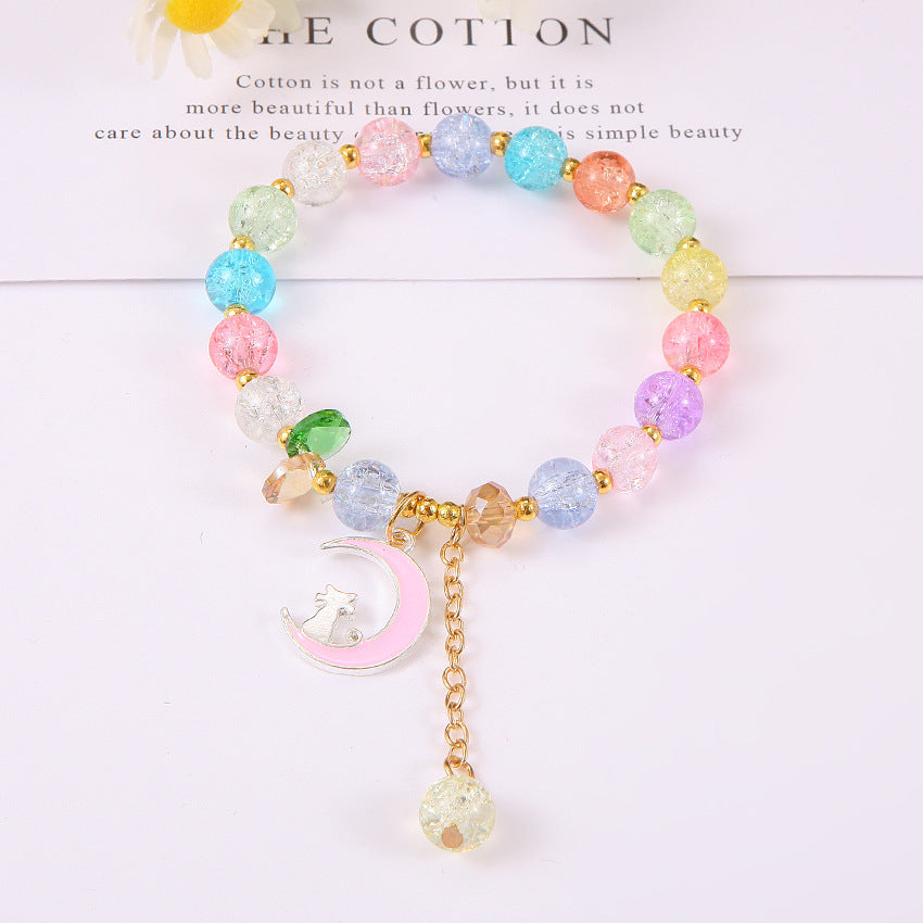 Bracelets Mori d'été simples et mignons pour enfants, Style féminin