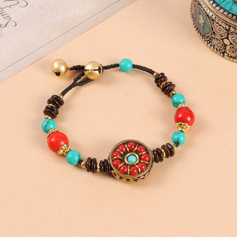 Women's & Men's & Chinese Ethnic Style Tibetan Niche Bracelets