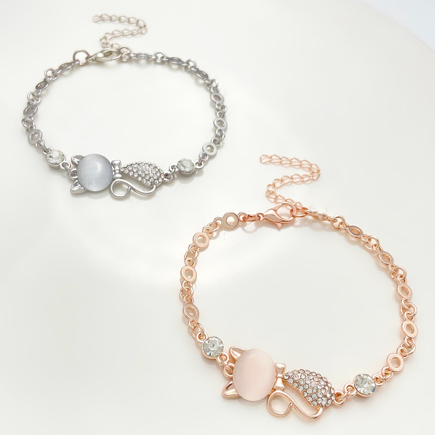 Fashion Design Exquisite Opal Cat Ear Dress Up Bracelets
