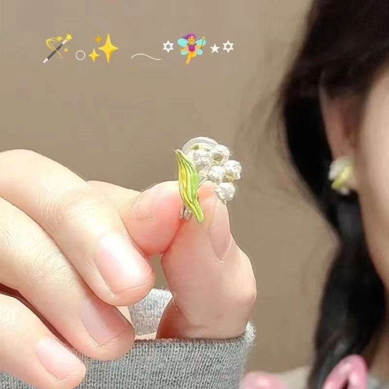 Vigorous Sunflower Flower Niche Temperament Fresh Sweet Mosquito Ear Clip