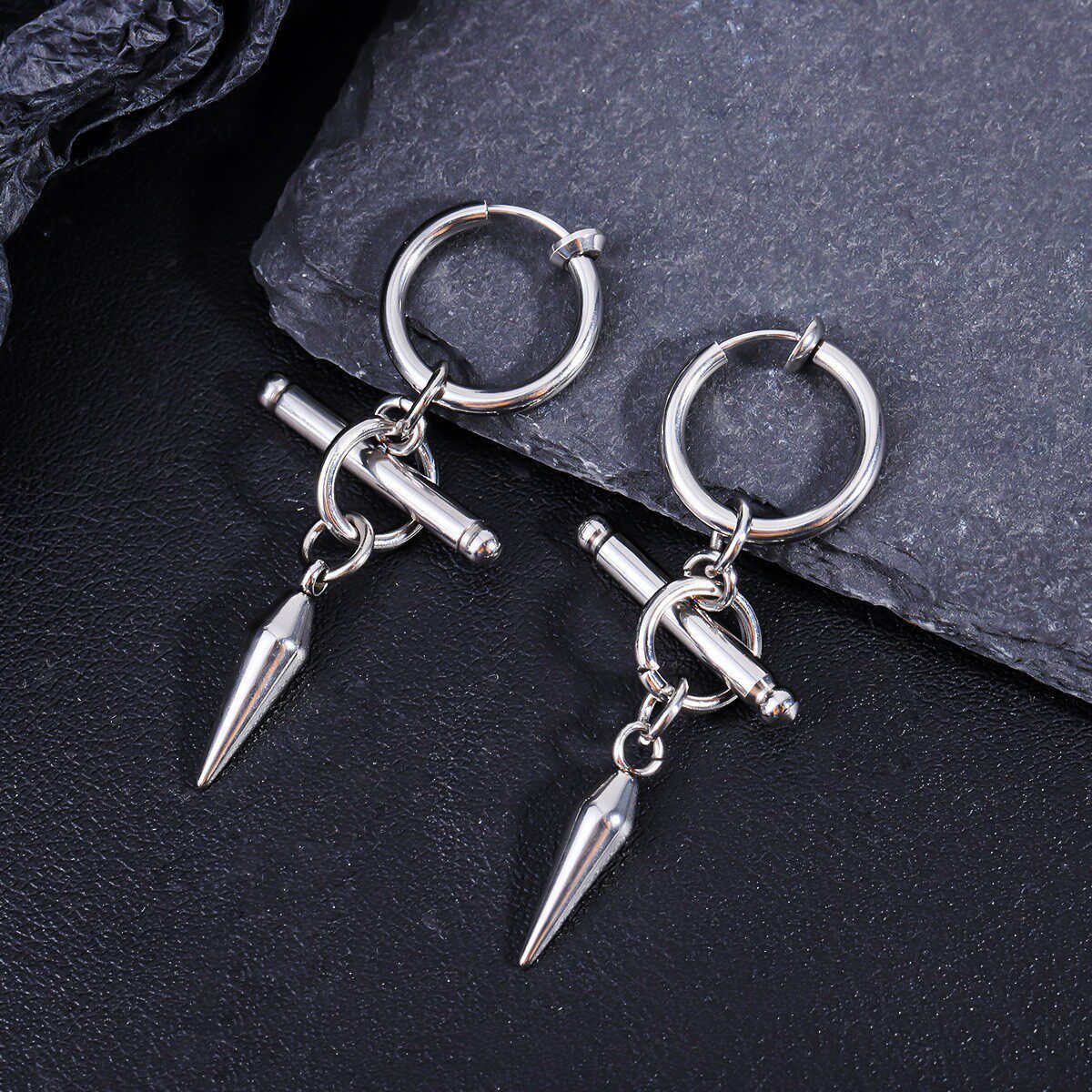 Men's Earless Light Luxury Fashion Female Niche Ear Clip