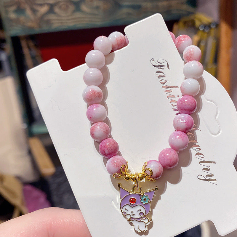 Clow en mélamine pour femmes, cadeau mignon en céramique pour bracelets