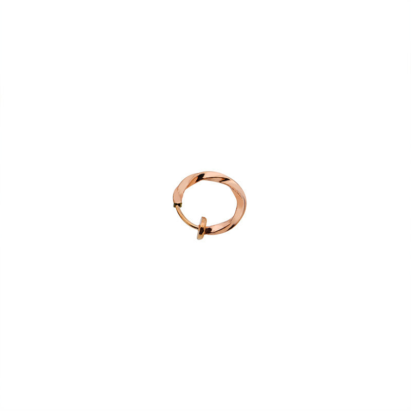 Versatile Glamorous Exaggerated Spring Twisted Big Ear Clip
