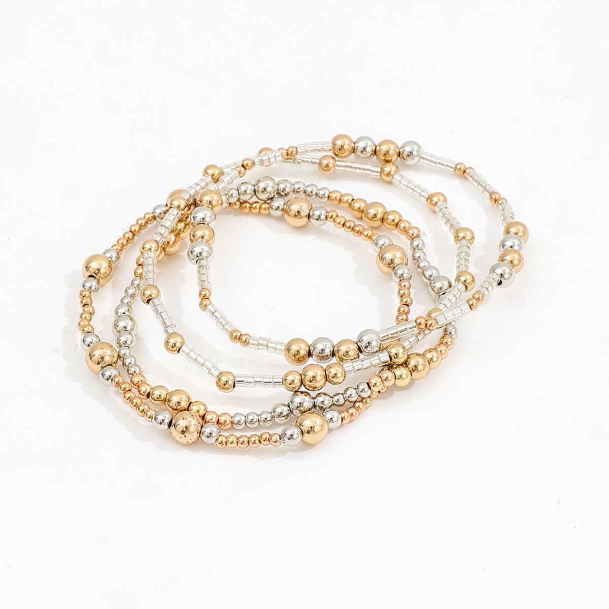 Women's Contrast Color Beaded Personalized Exaggerated For Bracelet