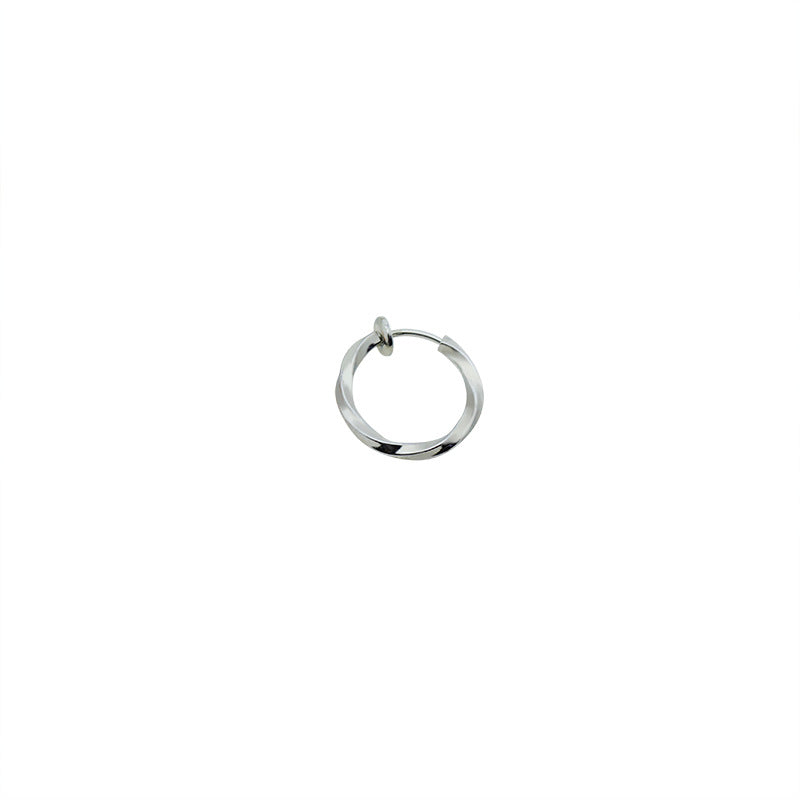 Versatile Glamorous Exaggerated Spring Twisted Big Ear Clip